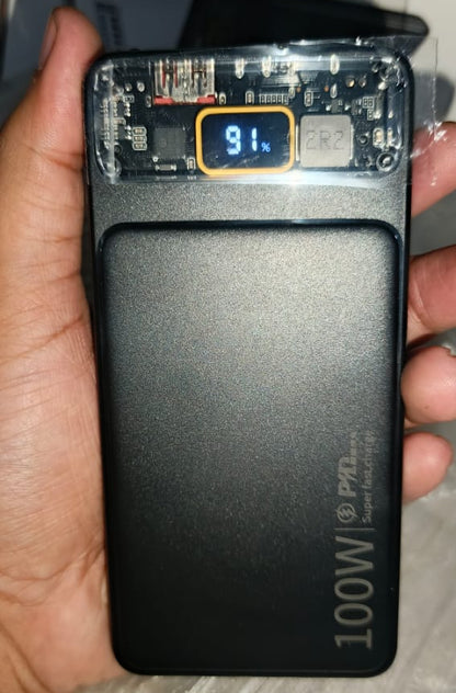 10,000mAh Slim Power Bank | 22.5W PD Fast Charging | USB-C Output | Portable Charger with Emergency Light – For Android & Most Devices