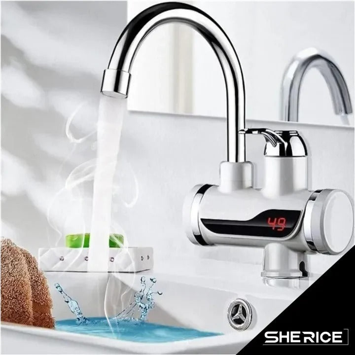 Electric Instant Hot Water Faucet – Fast Heating Tankless Kitchen Tap for Instant Hot Water