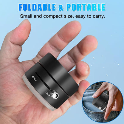 Vacuum Magnetic Suction Cup Foldable Swivel Stand – Double-Sided Universal Phone Holder for Mobile Devices