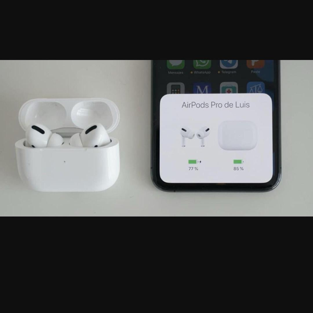 White AirPods with Advanced Noise Cancellation