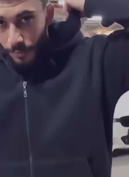 Ninja Zipper Hoodie – Warm Protection with Comfortable Fit for Everyday Winter Wear (Large)